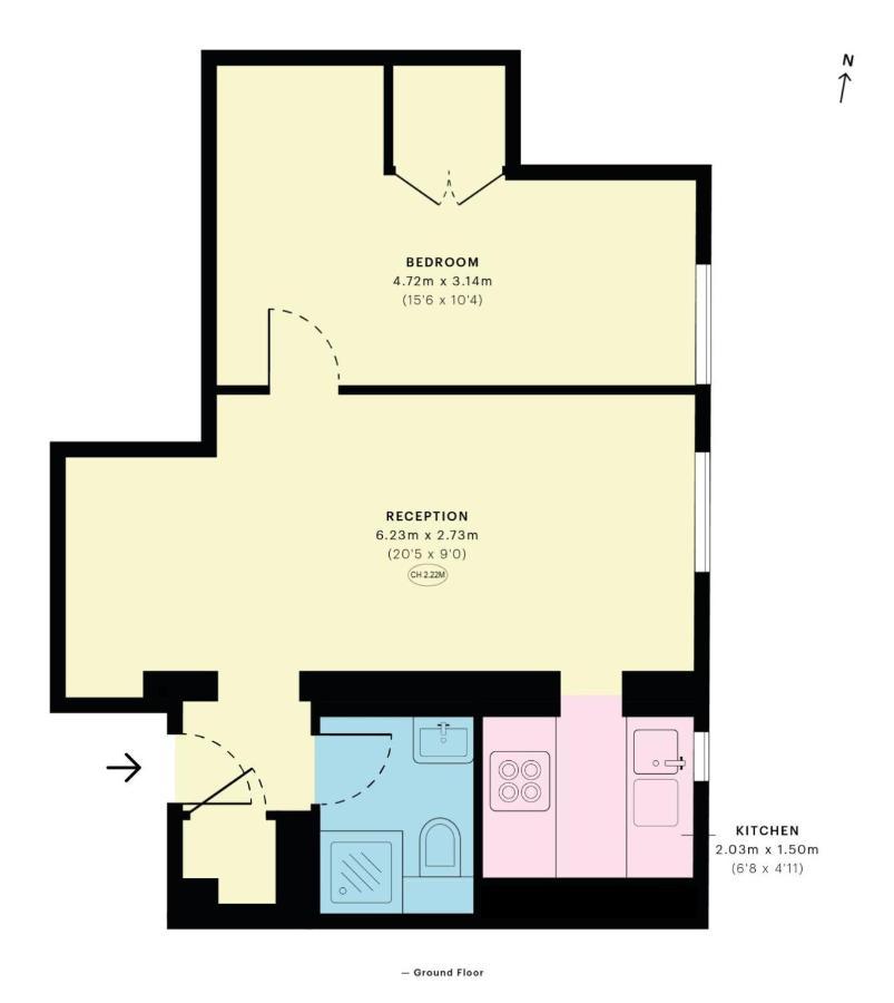 Modern 1 Bedroom Apartment In Kensington Londyn Zewnętrze zdjęcie